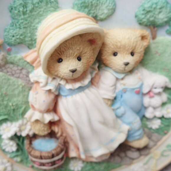 Cherished Teddies Jack and Jill Plate - Picture 4 of 5